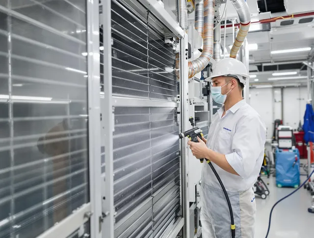 Professional AC coil cleaning by Maynard Air Duct Cleaning in Maynard