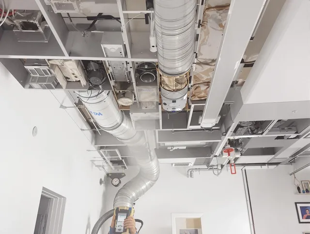 Professional air duct cleaning service by Maynard Air Duct Cleaning in Maynard