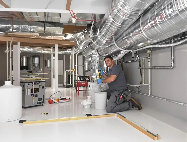 Professional duct sealing service by Maynard Air Duct Cleaning in Maynard