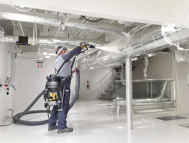 Professional central duct cleaning by Maynard Air Duct Cleaning in Maynard