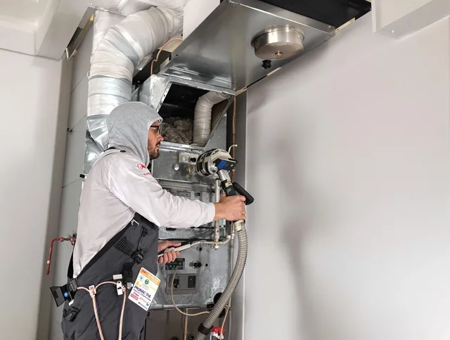 Expert furnace duct cleaning by Maynard Air Duct Cleaning in Maynard